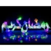 كلمة رمضان كريم مضيئة الوان مع زر لتغير الالوان زينة رمضان