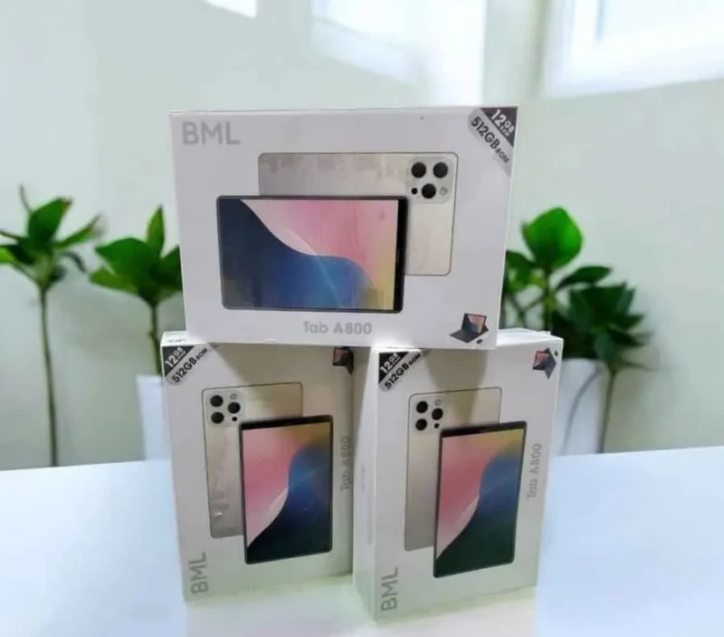 تابلت BML TAB A800 ذاكرة 512 جيجا ورامات 12 جيجا مع كيبورد