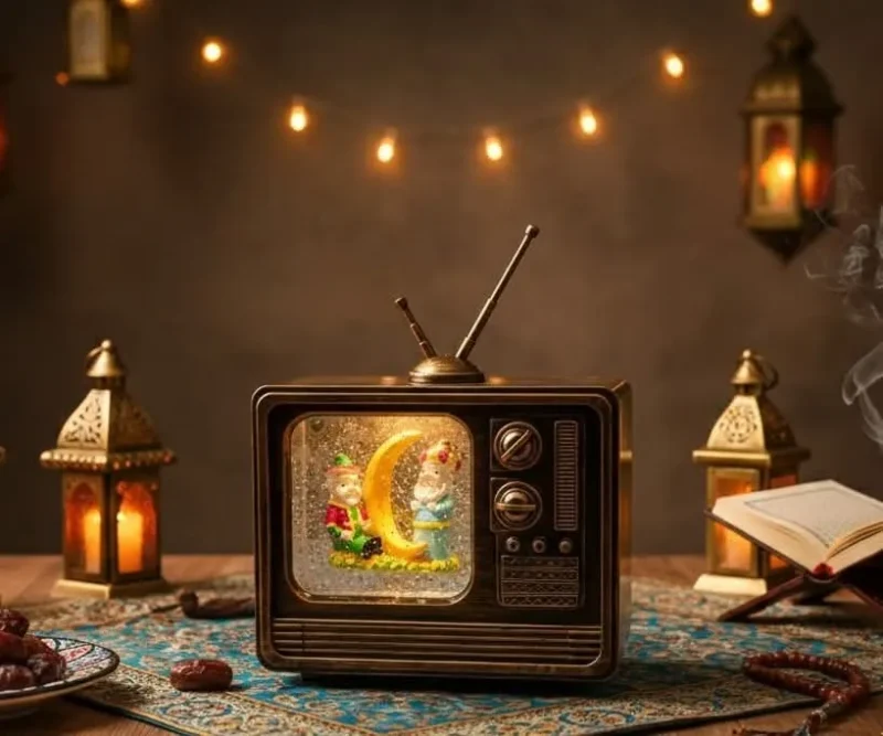تلفزيون رمضان زمان – ديكور رمضاني بيغنّي وينوّر (شحن USB)