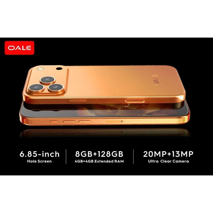 موبايل 17 برو ماكس OALE 17 Pro Max شبيه الآيفون 128 جيجا 8 رام