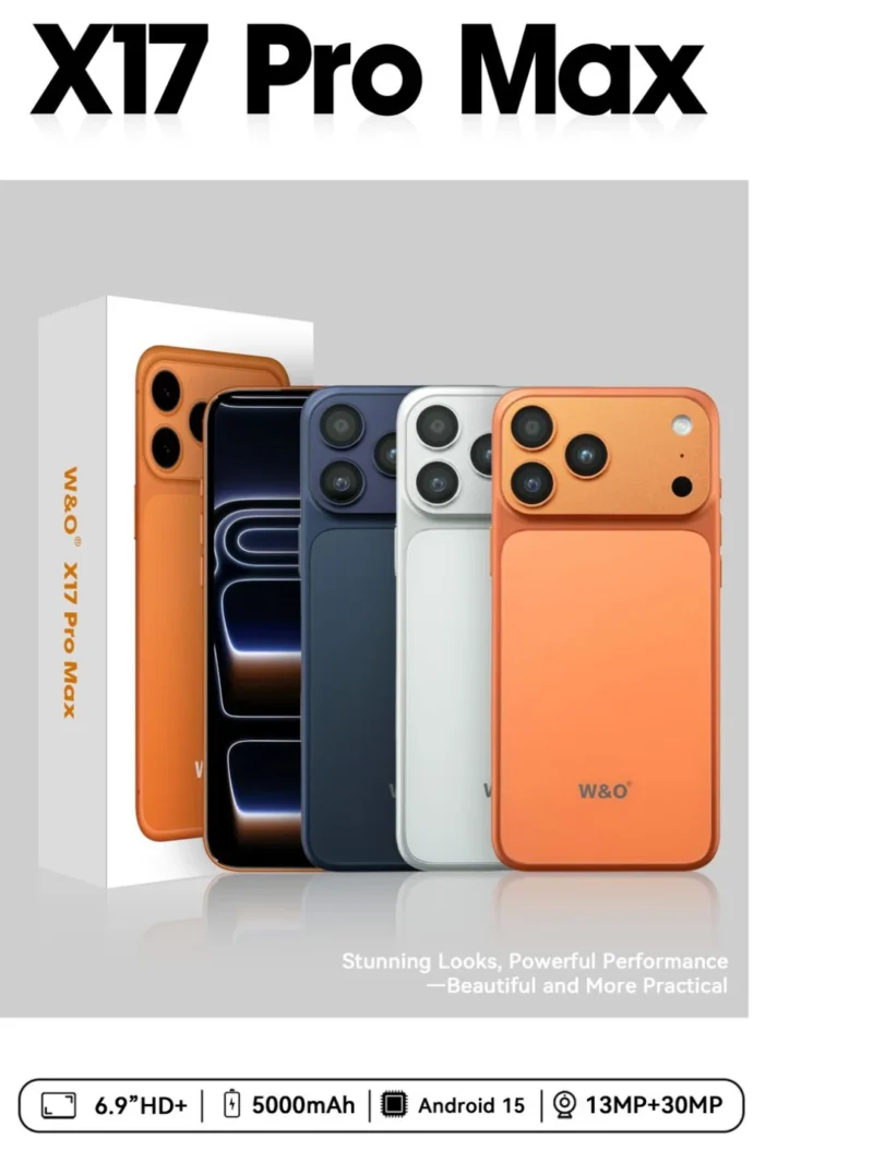 موبايل 17 برو ماكس OALE 17 Pro Max شبيه الآيفون 128 جيجا 8 رام