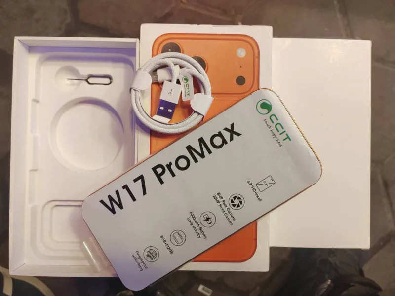 موبايل شبيه ايفون CCIT W17 Pro Max نسخة 512 جيجا 8 رام