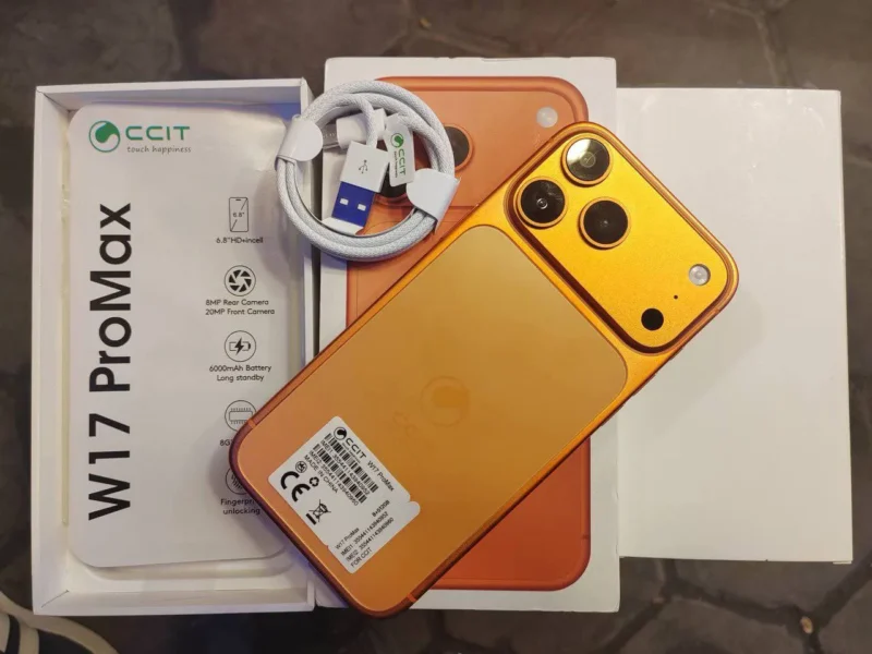 موبايل شبيه ايفون CCIT W17 Pro Max نسخة 512 جيجا 8 رام