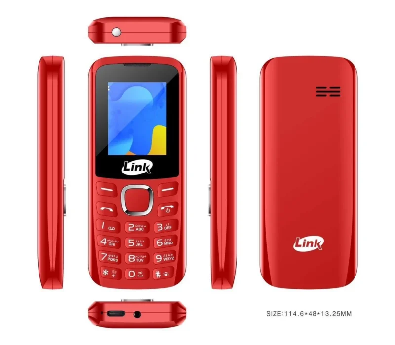 موبايل زراير Link N110 بشريحتين وكاميرا يدعم رموز للاسماء