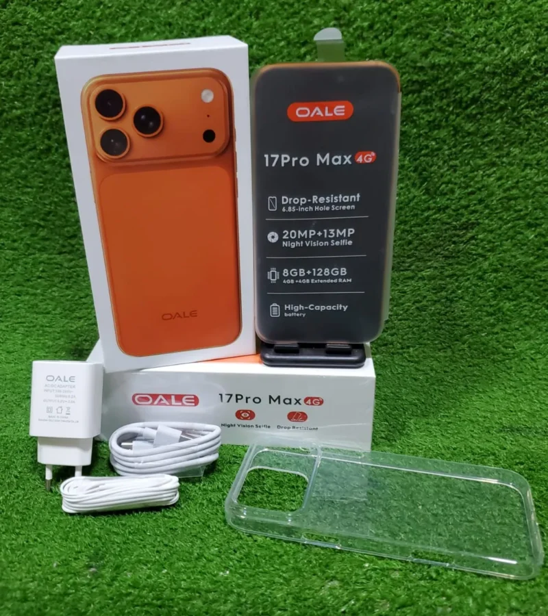 موبايل 17 برو ماكس OALE 17 Pro Max شبيه الآيفون 128 جيجا 8 رام