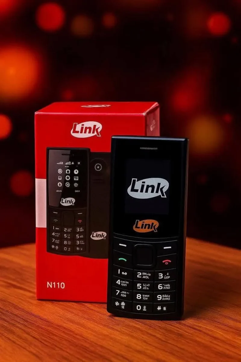 موبايل زراير Link N110 بشريحتين وكاميرا يدعم رموز للاسماء