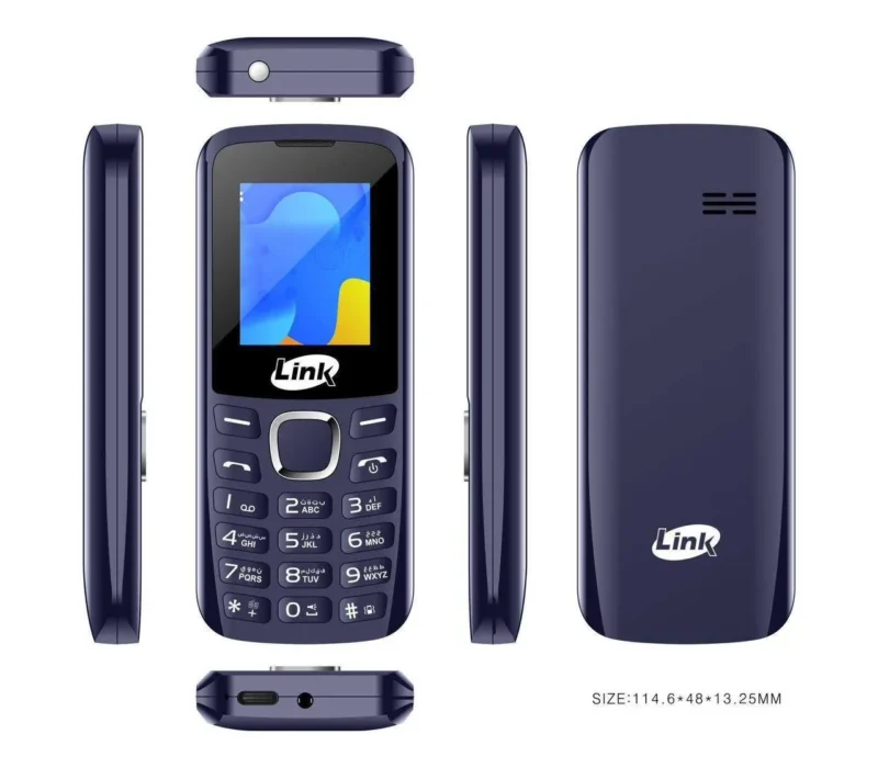 موبايل زراير Link N110 بشريحتين وكاميرا يدعم رموز للاسماء