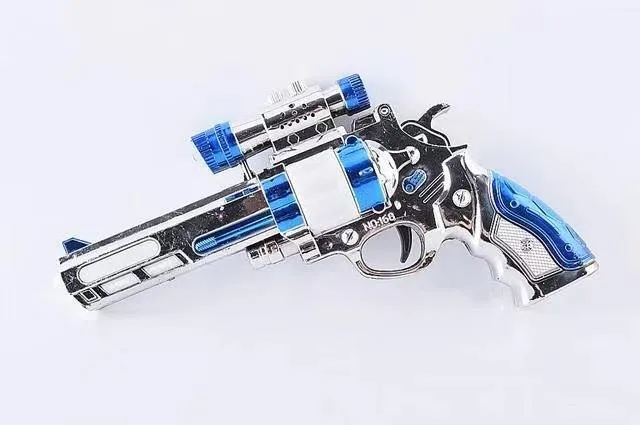 مسدس اطفال صوت فضى لعبة مضىء وصوت