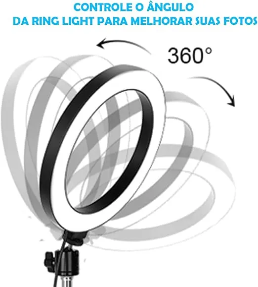رينج لايت كبير M-330 Ring Light إضاءة احترافية بجودة عالية للمحتوى والتصوير
