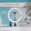 رينج لايت كبير M-330 Ring Light إضاءة احترافية بجودة عالية للمحتوى والتصوير